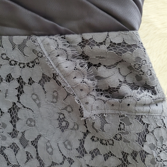 Gorgeous Graphite Strapless Dress - Picture 6 of 16